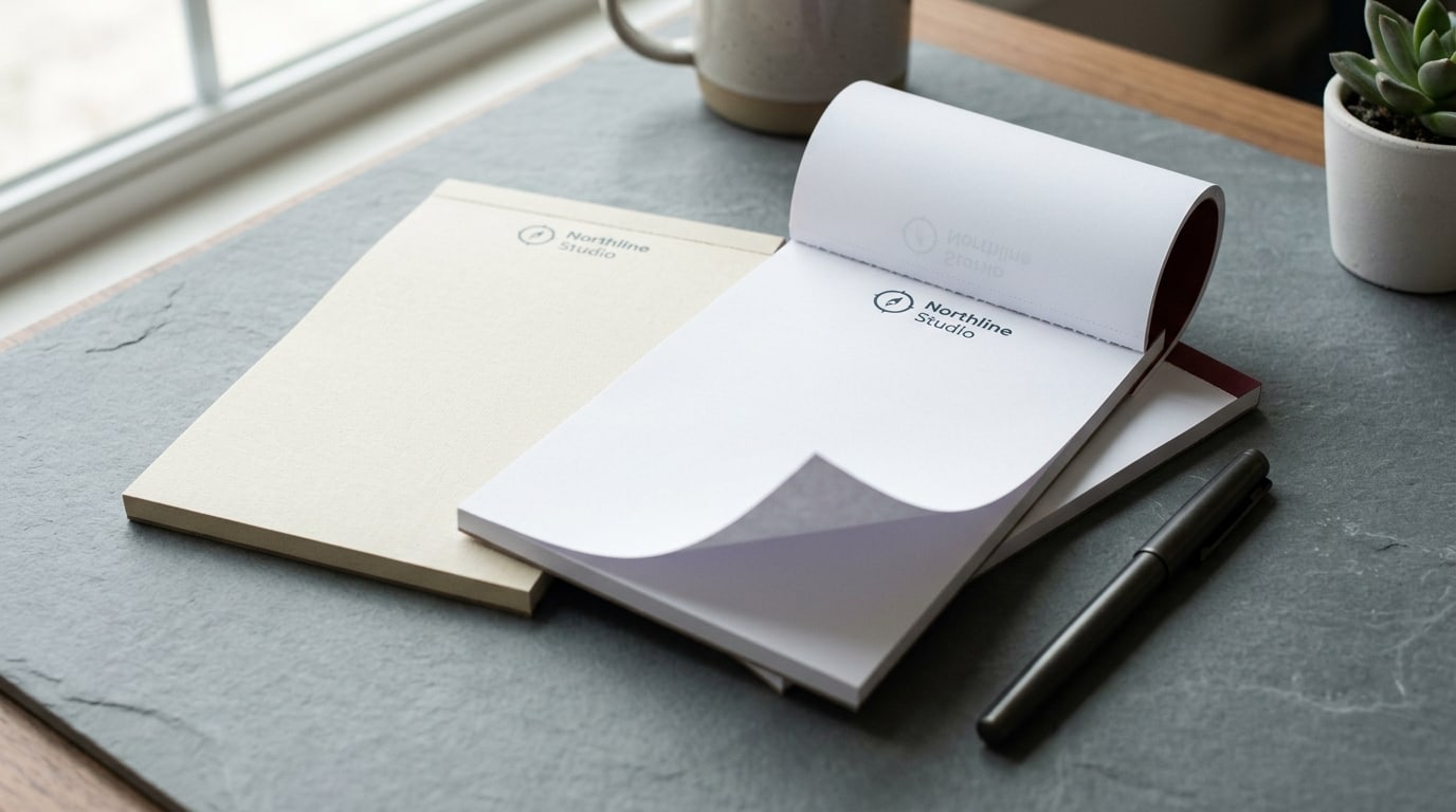 Branded notepads vs. generic: the client gift that actually gets used