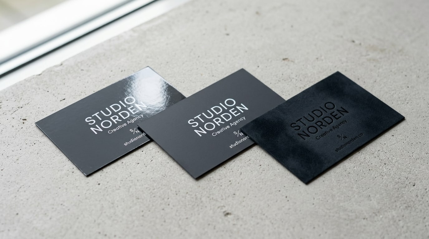 Soft-touch vs gloss vs matte business cards: which finish should you order?