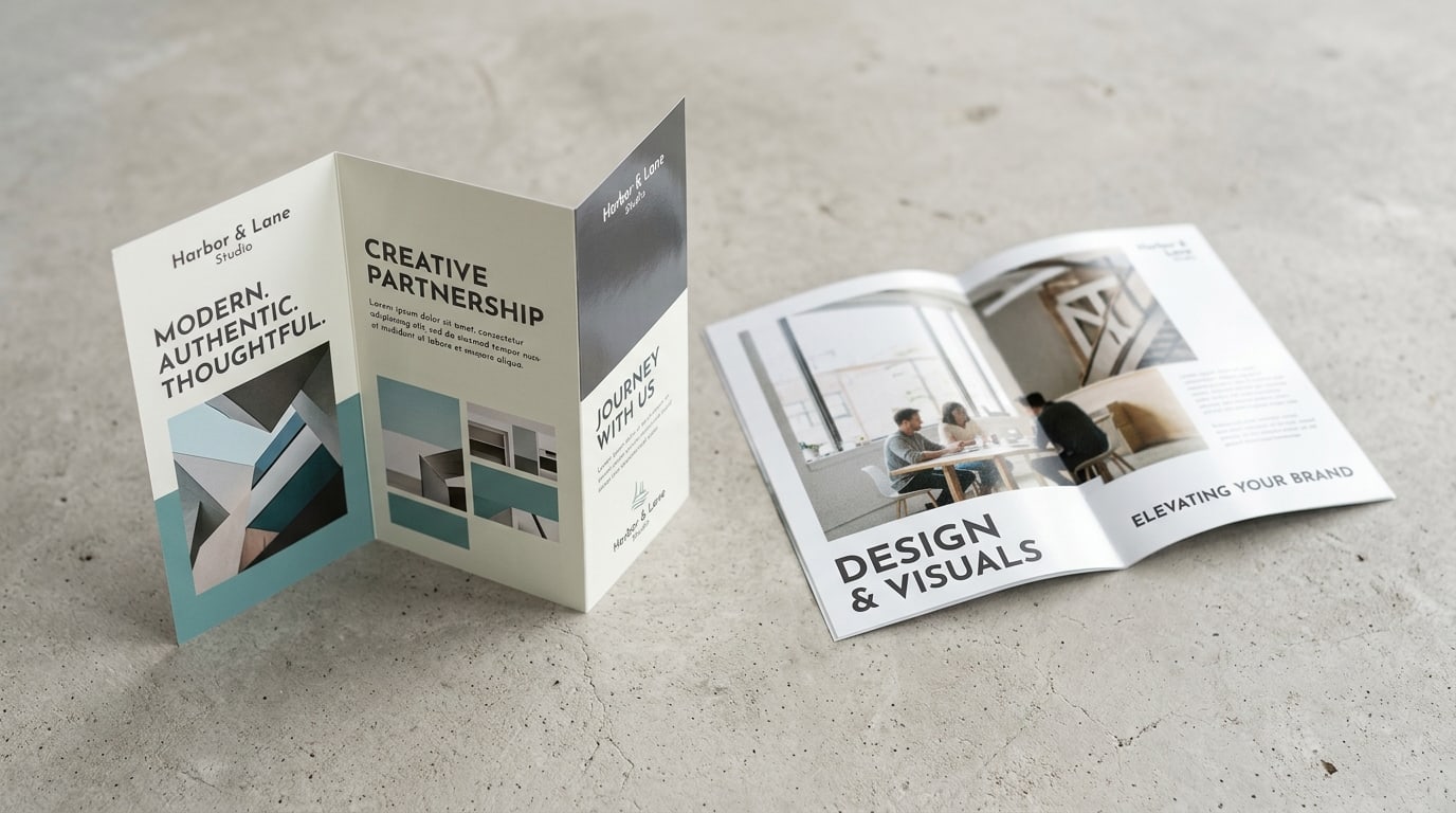 Trifold vs bifold brochures: how to choose the right fold