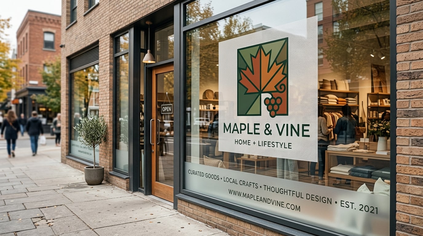 Window graphics: clings vs decals vs perforated film