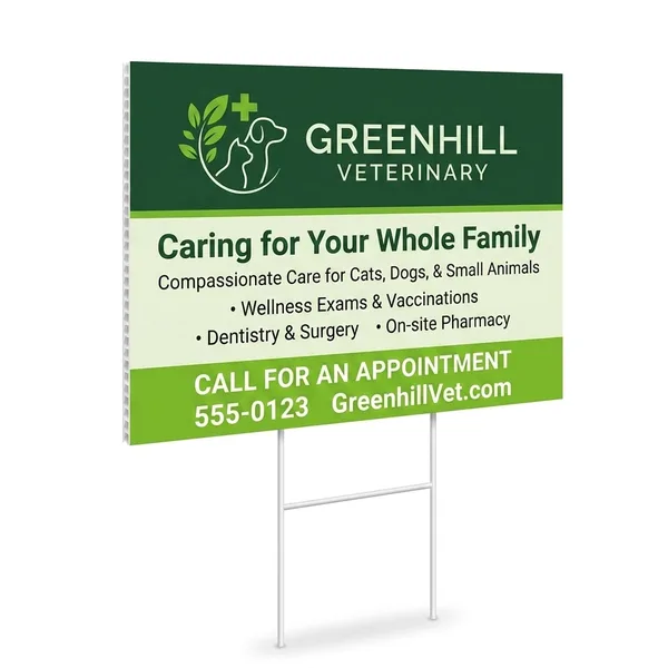 10mm Coroplast Signs