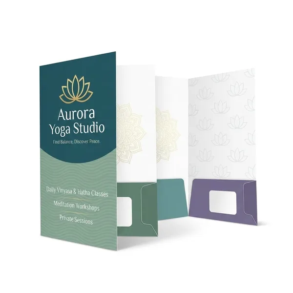 5.25x10.5 Presentation Folder