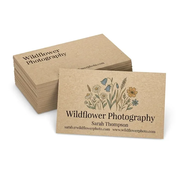 Brown Kraft Business Cards