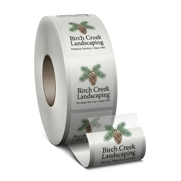 Clear BOPP Roll Labels