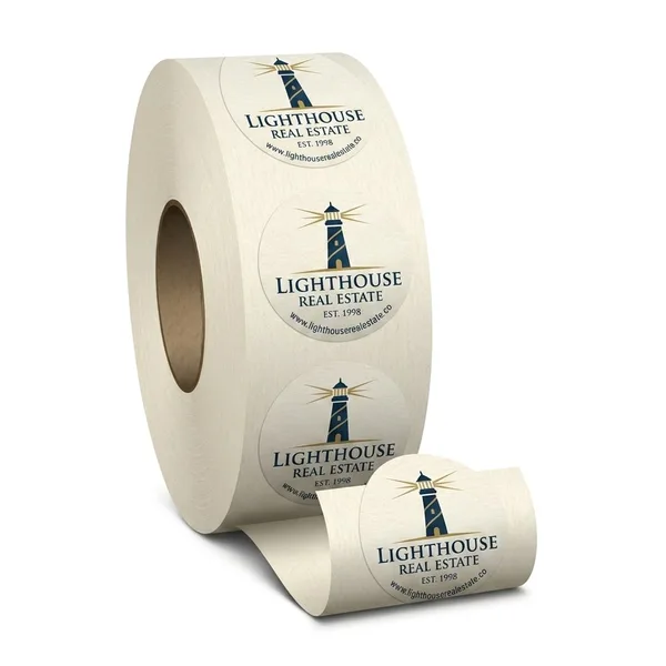 Eggshell Felt Roll Labels