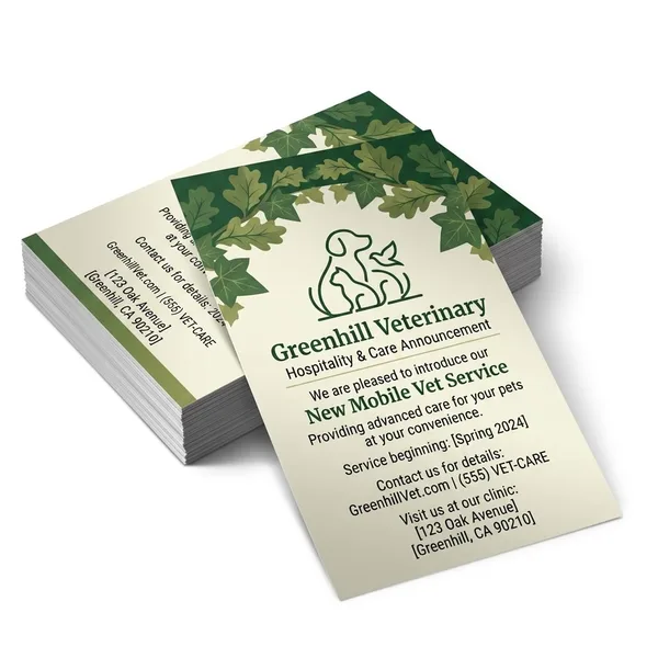 Silk Announcement Cards