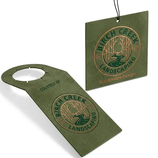 Suede Hang Tags