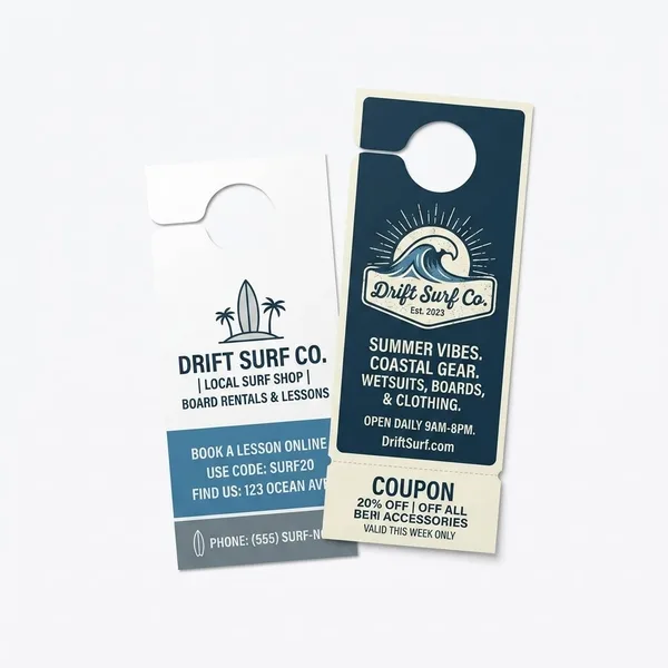 Tearoff Door Hangers
