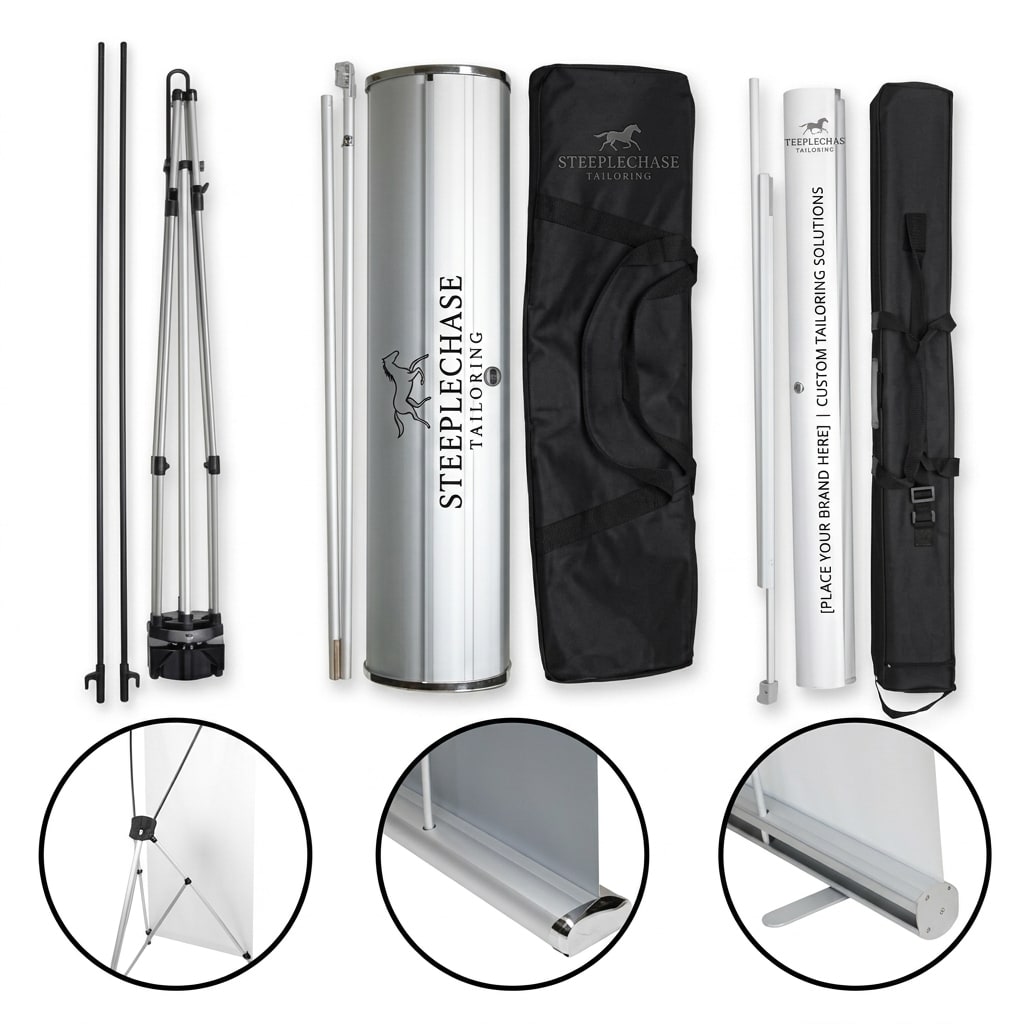 Banner Stand and Parts