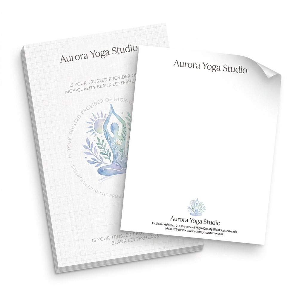 Blank Letterheads