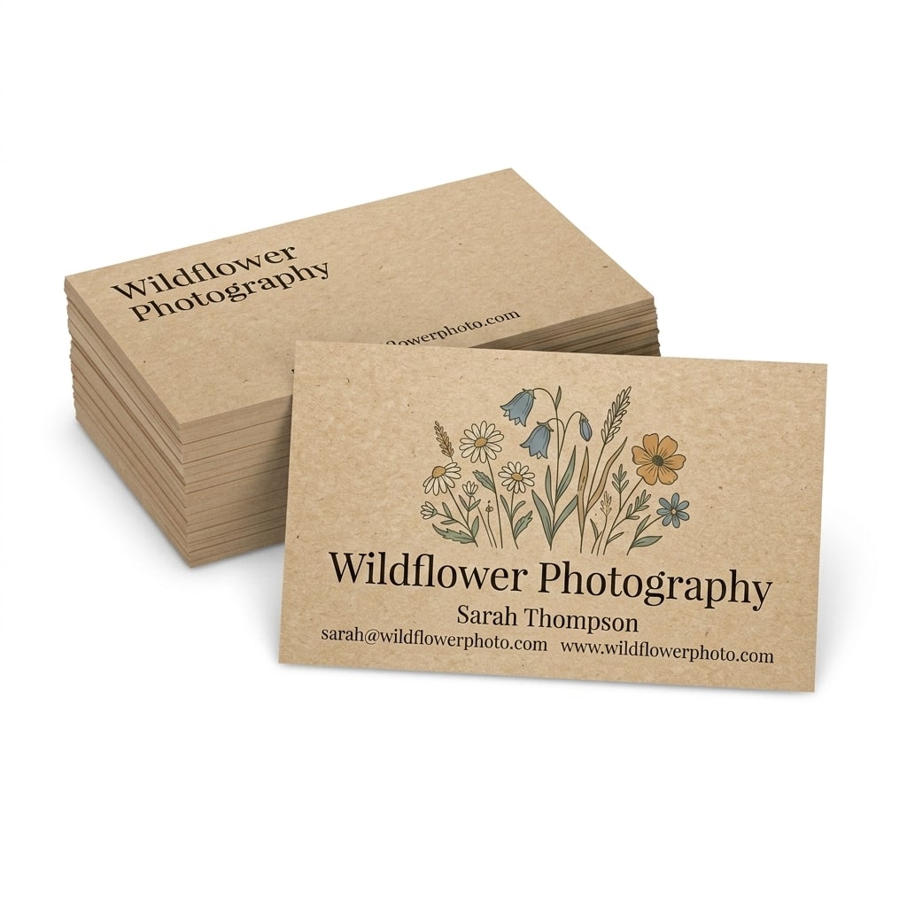 Brown Kraft Business Cards