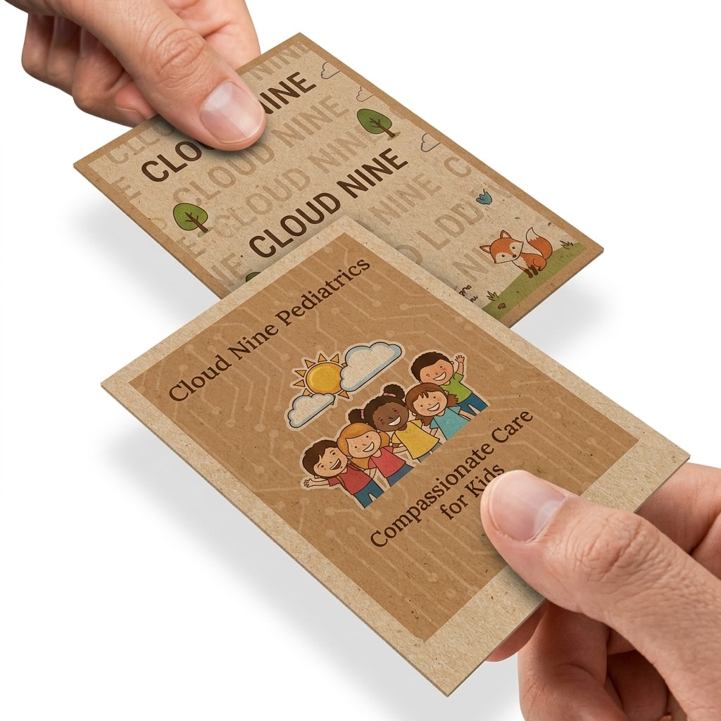 Brown Kraft Trading Cards