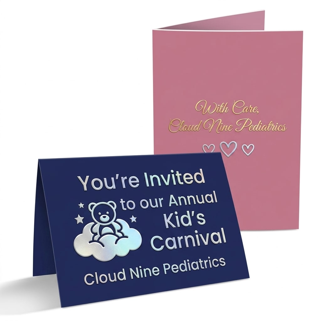 Dual Raised Greeting Cards