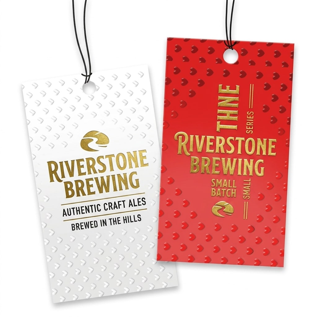 Dual Raised Hang Tags