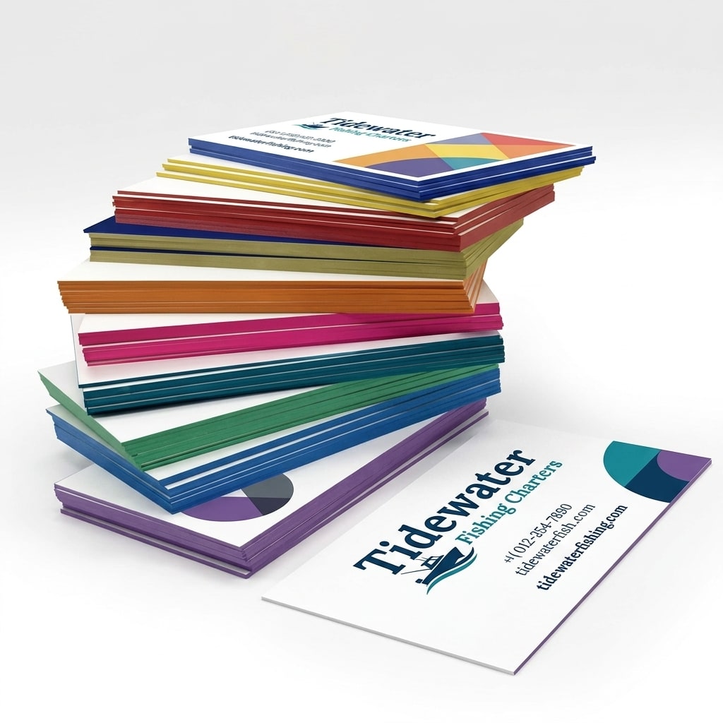 Painted Edge Business Cards