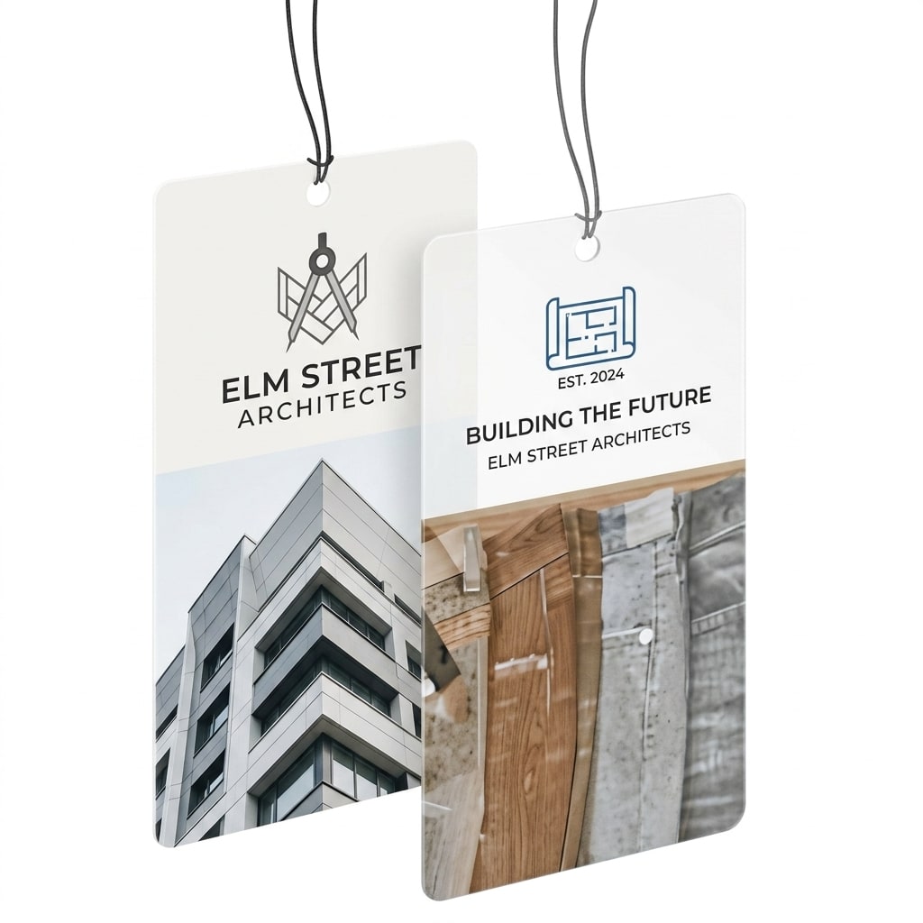 Plastic Hang Tags