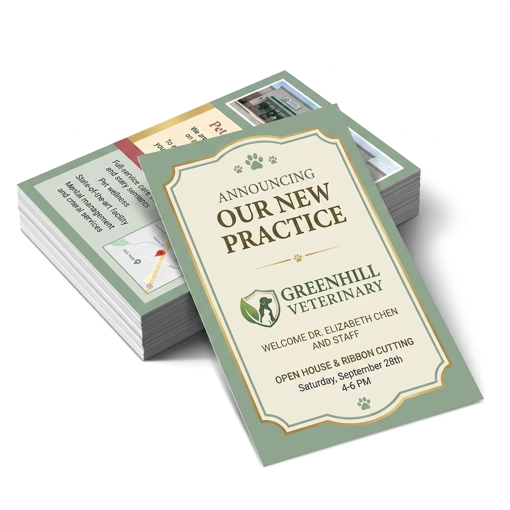 Standard Announcement Cards