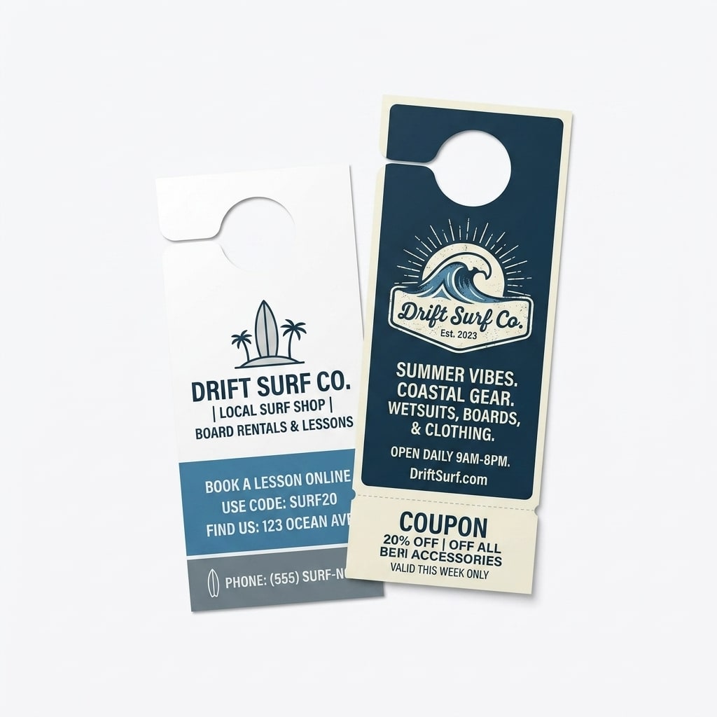 Tearoff Door Hangers
